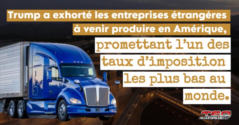 Face aux tarifs de Trump, des entreprises canadiennes songent à déménager aux États-Unis