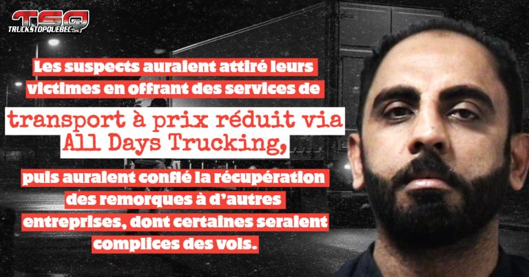 Un homme de Brampton accusé de vol de marchandises de plus de 1,5 million $