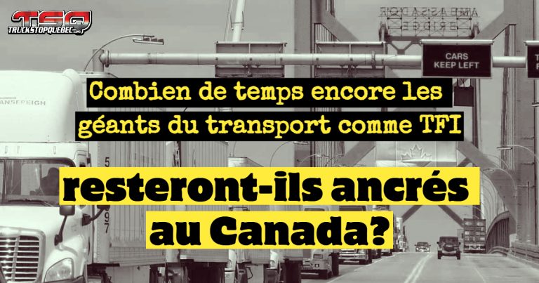 TFI International : un retour forcé après la pression des actionnaires