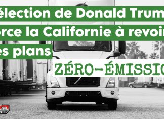 La transition vers les camions électriques en Californie freinée par l’administration Trump Des camions électriques en Californie illustrant l'impact des décisions de Trump sur la transition vers une logistique plus verte.