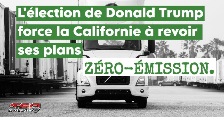 La transition vers les camions électriques en Californie freinée par l’administration Trump