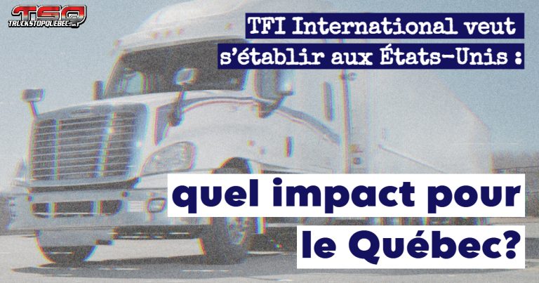 TFI International a annoncé son intention de transférer son siège social aux États-Unis