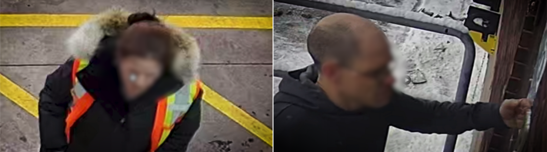 Le secteur du camionnage est à la recherche de ces deux personnes par rapport à un vol d'huile d'olive.