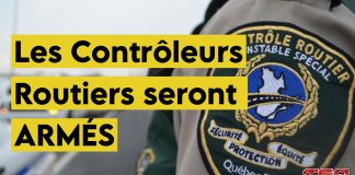 Les contrôleurs routiers du Québec seront armés : un document exclusif obtenu par Truck Stop Québec Les contrôleurs routiers du Québec (CRQ) obtiennent gain de cause et seront dorénavant armés pour faire leur travail.
