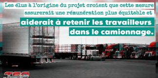 Rémunération des camionneurs : un projet de loi américain pour mettre fin à l’exemption des heures supplémentaires Rémunération des camionneurs : un projet de loi américain pour mettre fin à l’exemption des heures supplémentaires (photo : relais routier).