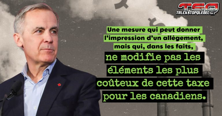 Réforme de la taxe carbone de Carney : un geste politique sans réel effet économique