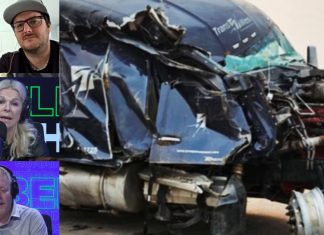Quand l’absence de formation des camionneurs vire au cauchemar… avec Isabelle Maréchal sur QUB Isabelle Maréchal en entrevue à QUB avec des experts du transport, et des camionneurs professionnels, après un accident causé par un camionneur sans formation.
