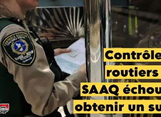 Contrôleurs routiers : la SAAQ échoue à obtenir un sursis Contrôleurs routiers effectuant une patrouille, symbolisant le sursis demandé par la SAAQ pour relancer les patrouilles sans armement.