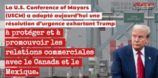 La US Conference of Mayors (USCM) demandent à Trump d’abandonner les nouveaux tarifs U.S. Conference of Mayors (USCM) a adopté aujourd’hui une résolution d’urgence exhortant l’administration Trump à protéger et à promouvoir les relations commerciales avec ces deux partenaires majeurs.