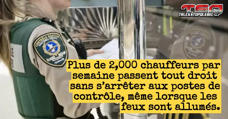Routes du Québec : sans Contrôle Routier Québec, c’est le far-west