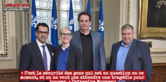 Chauffeur Inc. : Monsef Derraji dépose un projet de loi à l’Assemblée nationale Monsef Derraji a déposé un projet de loi contre le stratagème Chauffeur Inc ce matin à l'Assemblée Nationale, en compagnie de Catherine Morneau, Jean-François Pagé et Marcus Deschênes.