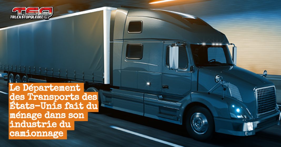 Image illustrant la décision du Département des Transports des États-Unis de retirer des médecins non conformes du registre national pour garantir des examens médicaux rigoureux et assurer la sécurité des conducteurs de poids lourds.