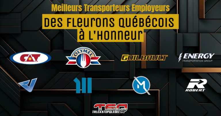 Des entreprises du Québec parmi les Meilleurs Transporteurs Employeurs au Canada