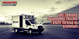 Des camions autonomes roulent sur les routes de l’Ontario Camions autonomes de Gatik circulant sans conducteur en Ontario, pour Loblaws.