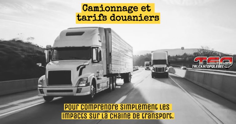 Transport et tarifs douaniers : une tempête pour l&rsquo;économie du secteur?