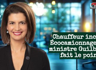 Chauffeur inc. et Écocamionnage : la ministre Guilbault fait le point au congrès de l’ACQ La ministre Geneviève Guilbault a profité du 72e congrès de l’ACQ pour faire le point sur le dossier Chauffeur inc. et le programme Écocamionnage.