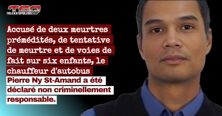 Garderie de Laval : le chauffeur d&rsquo;autobus Pierre Ny St-Amand déclaré non criminellement responsable