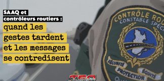 SAAQ et contrôleurs routiers : quand les gestes tardent et les messages se contredisent Rencontre entre la CNESST, la SAAQ et la Fraternité des contrôleurs routiers pour discuter de la mise en œuvre des correctifs liés à la sécurité au travail des contrôleurs routiers.