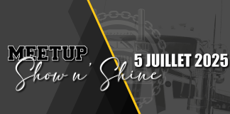 Le Meetup Show N’ Shine revient en force pour sa 3e édition Image annonçant le Meetup Show N' Shine de Sainte-Hélène-de-Bagot, le 5 juillet prochain!