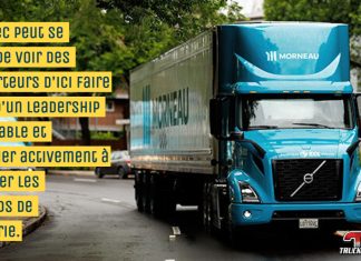 Groupe Morneau récompensé pour sa sécurité exemplaire en transport Camion du Groupe Morneau, entreprise québécoise du camionnage qui reçoit le Prix de la sécurité en transport 2025 de Northbridge Assurance.