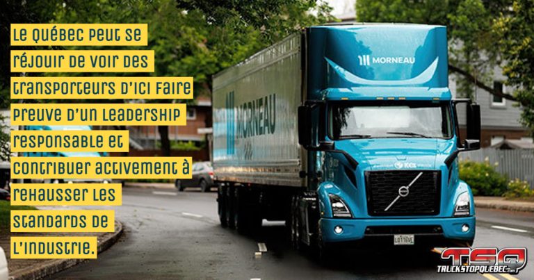 Groupe Morneau récompensé pour sa sécurité exemplaire en transport