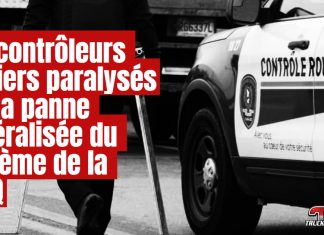 Cul-de-SAAQ : Les contrôleurs routiers sont paralysés en raison de la panne informatique Les contrôleurs routiers du Québec sont complètement paralysés depuis mardi après-midi en raison d’une panne informatique majeure qui touche l’ensemble du système de la Société de l’assurance automobile du Québec (SAAQ).