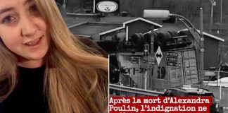 Vallée-Jonction : Cinq mois après le décès d’Alexandra Poulin, le silence persiste Montage moitié-moitié montrant, d’un côté, une photo souriante d’Alexandra Poulin, jeune femme de 26 ans, et de l’autre, la scène de l’accident à Vallée-Jonction, avec la voiture écrasée sous un poids lourd, qui juxtapose la vie d’Alexandra à la tragédie routière qui a coûté sa vie et qui semble oublié du ministère.