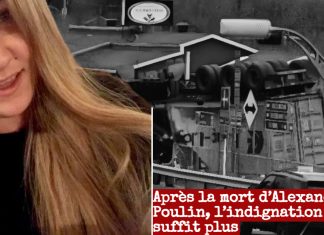 Vallée-Jonction : Cinq mois après le décès d’Alexandra Poulin, le silence persiste Montage moitié-moitié montrant, d’un côté, une photo souriante d’Alexandra Poulin, jeune femme de 26 ans, et de l’autre, la scène de l’accident à Vallée-Jonction, avec la voiture écrasée sous un poids lourd, qui juxtapose la vie d’Alexandra à la tragédie routière qui a coûté sa vie et qui semble oublié du ministère.