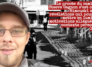 Le camionneur accusé de l’attaque au camion-bélier à Amqui avait une colère profonde envers l’État, selon le procureur Le camionneur Steeve Gagnon, l'accusé dans l'attaque au camion-bélier à Amqui, photographié lors de son arrestation; en arrière-plan, la scène de l’accident sur le boulevard Saint-Benoît où trois piétons ont perdu la vie en mars 2023.