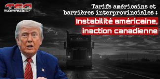Tarifs américains et barrières interprovinciales : Instabilité américaine, inaction canadienne Tandis que les États-Unis suspendent certains tarifs, le Canada maintient des obstacles entre ses propres provinces.