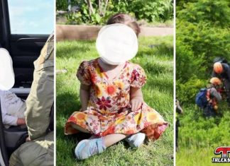 Claire : la fin d’une peur, le début d’une réflexion importante Trois images de Claire : assise dans un champ au moment de sa découverte par les policiers, installée ensuite à l’arrière d’un véhicule de la Police provinciale de l’Ontario (OPP), et une photo souriante d’elle prise avant sa disparition.