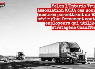 Stratagème Chauffeur Inc : L’Ontario fait un pas en avant Le gouvernement de l’Ontario a déposé la septième version de sa loi Working for Workers, une série de mesures visant à renforcer la protection des travailleurs, faisant un pas vers l'avant pour mettre un frein au stratagème Chauffeur Inc.