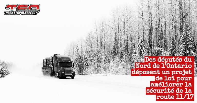 Route 11/17 : des députés du Nord de l’Ontario déposent un projet de loi