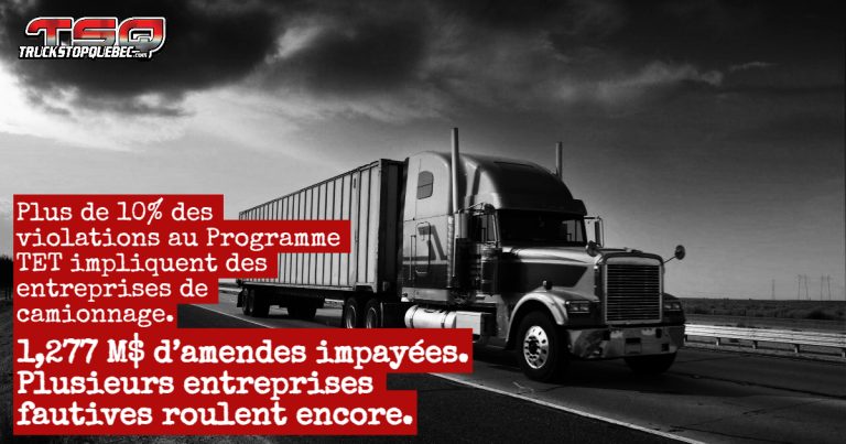 Travailleurs étrangers dans le camionnage : un programme ouvert comme une passoire aux abus