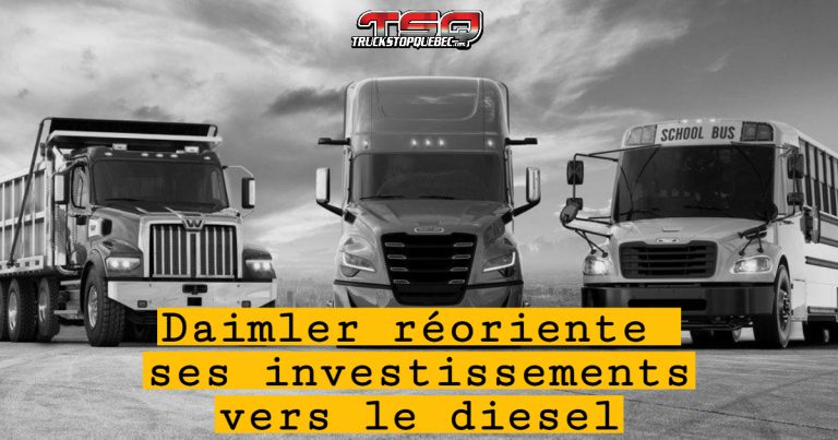 Diesel à l’avant-plan chez Daimler Truck pour 2025-2030