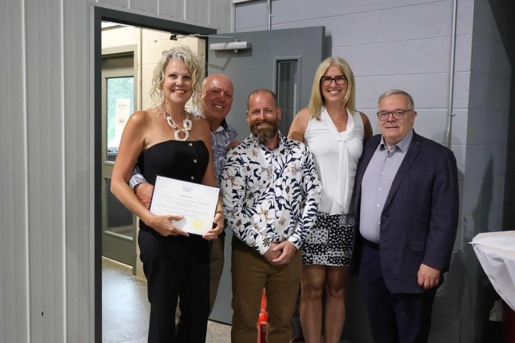 Photo du 25e anniversaire de Transport Dercy.