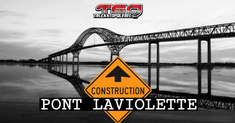 Travaux intensifs sur le Pont Laviolette du 20 au 24 juillet 2025