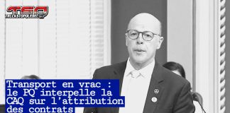 Transport en vrac : le PQ interpelle la CAQ sur l’attribution des contrats Joël Arseneau, député du Parti Québécois, à l’Assemblée nationale du Québec lors de la période de questions du 28 mai 2025 sur le transport en vrac.