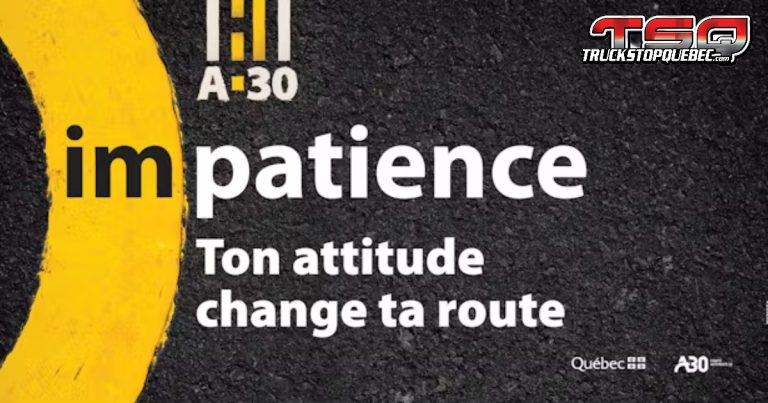 Autoroute 30 : la campagne « Ton attitude change ta route » s&rsquo;intensifie
