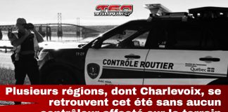 Contrôleurs routiers absents sur le terrain : un vide lourd de conséquences? Contrôleur routier en patrouille, et texte évoquant l'absence des contrôleurs routiers sur le terrain.
