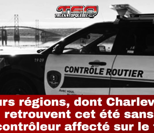 Contrôleurs routiers absents sur le terrain : un vide lourd de conséquences? Contrôleur routier en patrouille, et texte évoquant l'absence des contrôleurs routiers sur le terrain.