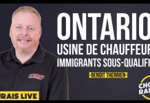 Chauffeur Inc : Benoit Therrien discute du stratagème à Maurais Live CHOI Radio X Photo de Benoit Therrien dans l’émission Maurais Live à CHOI 98,1 Radio X, pour parler du stratagème Chauffeur Inc et les dérives en Ontario.