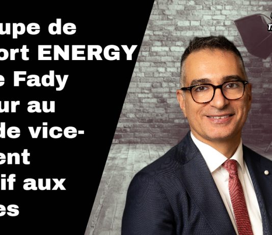 Fady Mansour devient vice-président exécutif aux finances du Groupe de transport ENERGY Fady Mansour (photo) devient vice-président exécutif aux finances du Groupe de transport ENERGY.