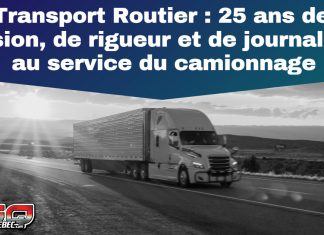 Transport Routier : 25 ans de passion, de rigueur et de journalisme au service du camionnage Transport Routier célèbre ses 25 ans de passion, de rigueur et de journalisme au service du camionnage!