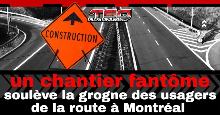 Des chantiers fantômes soulèvent la grogne des usagers de la route à Montréal