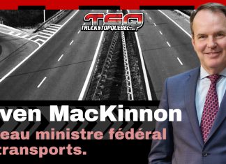Steven MacKinnon serait le successeur de Freeland au ministère fédéral des Transports Steven MacKinnon, nouveau ministre fédéral des transports au Canada.