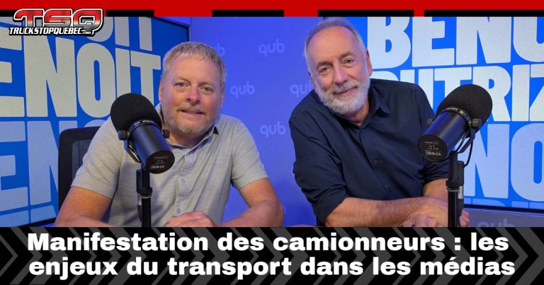 Manifestation des camionneurs : les enjeux du transport dans les médias