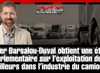 Exploitation des travailleurs dans l’industrie du camionnage : Le Bloc Québécois force Ottawa à agir Xavier Barsalou-Duval, député bloquiste et vice-président du Comité permanent des transports, obtient une étude sur le phénomène des chauffeurs au rabais / les travailleurs exploités.