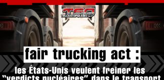 FAIR Trucking Act : les États-Unis veulent freiner les verdicts nucléaires dans le transport Graphique pour représenter le texte : Le projet de loi américain FAIR Trucking Act (H.R. 5268), récemment présenté au Congrès par la représentante Ashley Hinson (Iowa), vise à encadrer les litiges liés aux accidents de véhicules commerciaux.