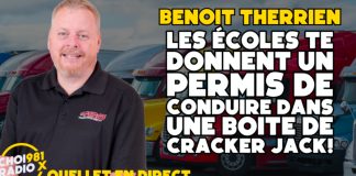 Benoit Therrien sur Radio X pour parler du camionnage et des chauffeurs inc. Benoit Therrien sur Radio X.